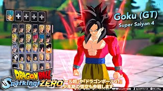 EXCLUSIVE DRAGON BALL Sparking ZERO FULL ROSTER LEAKED 4K 60FPS [upl. by Ahsienod]