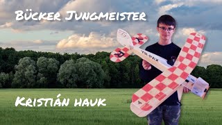 Bücker Jungmeister  Kristián Hauk [upl. by Ayifa988]