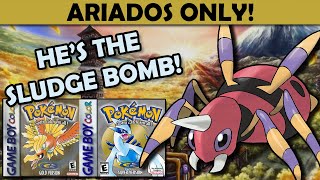 Solo Ariados Challenge  Pokemon Gold amp Silver  Pokemon Challenge Series [upl. by Bloomer]