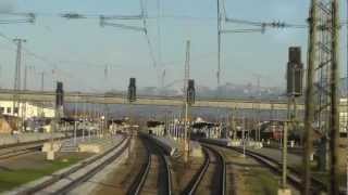 Führerstandsmitfahrt München Hbf Rosenheim [upl. by Yecniuq]