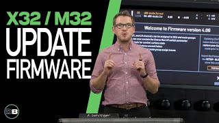 Behringer X32 Firmware Update Instructions [upl. by Rumery]