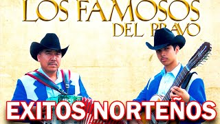 Los Famosos Del Bravo  15 Exitos Norteños y Corridos Album Completo [upl. by Eniluj]