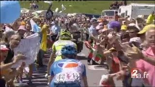 Cyclisme  étape Saint Gaudens à Tarbes [upl. by Nhguahs]