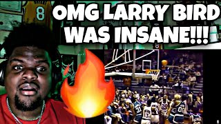 Larry Bird ULTIMATE Mixtape REACTION [upl. by Ymeraj]