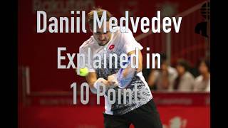 Daniil Medvedevs Game Analysis [upl. by Arsuy964]