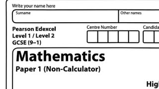 Epicalexplays does a gcse maths paper In 2024 road to 500 subs [upl. by Ploch]