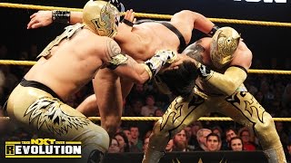 The Lucha Dragons vs The Vaudevillains – NXT Tag Team Championship Match NXT TakeOver R Evolution [upl. by Atnom623]