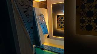 Beautiful table name plate diy🤩🖤artviralshorts shortvideosongdecoration ideascraftreels [upl. by Devondra770]