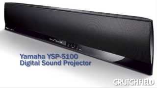 Yamaha YSP5100 Digital Sound Projector Sound Bar Review  Crutchfield Video [upl. by Hoxsie319]