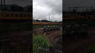 Tejas Express Full AC Train  Running View from Home  Yellow Indian Railway mumbairailwaystation [upl. by Sherborn]