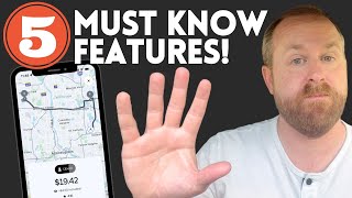 5 HIDDEN Uber Driver App Features You NEED TO KNOW [upl. by Press]