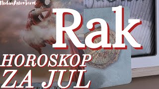 Rak ♋️ “Iskren razgovor” Horoskop za Jul [upl. by Ynnot]