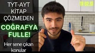 5 KONUYA ÇALIŞARAK COĞRAFYA FULLE TYTAYT En çok çıkan konular yks [upl. by Rosenberger]