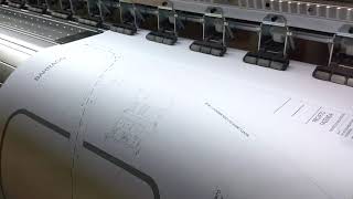 IMPRIMINDO PAPEL OFFSET NA PLOTTER DE IMPRESSÃO DIGITAL ECOSOLVENTE [upl. by Yeleak207]