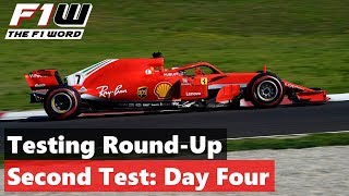 Testing Round Up Ferrari On Top McLaren Hit Back amp Haas Impress Again [upl. by Arnuad437]