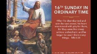 Sixteenth Sunday In Ordinary Time Mass  July 21 2024 [upl. by Ariuqahs]