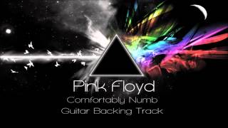 Pink Floyd  Comfortably Numb Guitar Backing Track [upl. by Petunia]