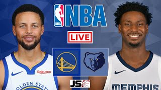 Golden State Warriors vs Memphis Grizzlies  NBA Live Scoreboard 2024 [upl. by Remat457]