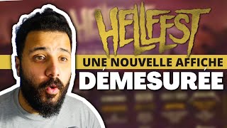 Je découvre la NOUVELLE affiche du HELLFEST je pense avoir trouvé le groupe mystère aussi [upl. by Pollyanna]