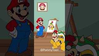 Mario draws his friends mario [upl. by Suirtimed8]