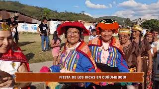 FIESTA DE LOS INCAS EN CUÑUMBUQUI [upl. by Gomer]