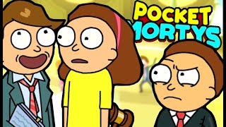 NEW MORTY TRY OUTS  Pocket Mortys Multiplayer Episode 4  Gameplay Reaction [upl. by Mir]