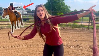 Day in the life of an Equestrian PARODY 😂  funny horse videos [upl. by Bran]