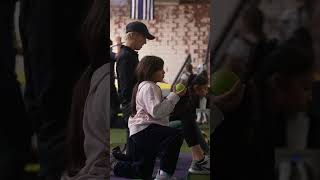 Infield Training Youth Infielders in Southern California softball infielddrills stronggirls [upl. by Nahgeam]