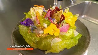 Recette  Salade de Plein Champ de Thierry Marx  Les Carnets de Julie  Salades à la carte [upl. by Amye]