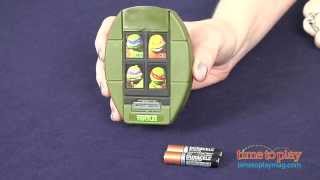 Teenage Mutant Ninja Turtles TurtleComm from Playmates Toys [upl. by Lacombe]