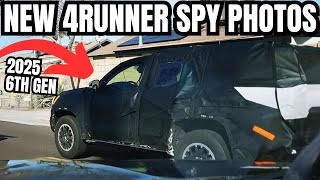 NEW 2025 6th Generation Toyota 4Runner Spy Shots [upl. by Lorsung862]