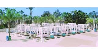 Thea VIP Cabanas at WaterWorld Themed Waterpark Ayia Napa Cyprus [upl. by Wiburg]