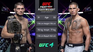 Khabib Nurmagomedov vs Anthony Pettis Full Fight  UFC Fight Of The Night [upl. by Lewej771]