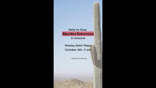 Join us in Phoenix Arizona this Week for a Rally Against Prop 139 [upl. by Kumar]