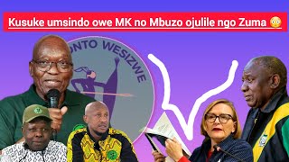 Kushubile kusuka umsindo ngo Mbuzo ojulile obuzwe owe MK ngo Zuma waveza nemfihlo 😳 [upl. by Gillie]