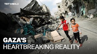 Gaza destruction reaches unprecedented levels [upl. by Margaretha244]