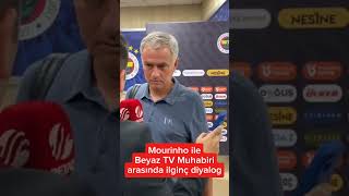 Jose Mourinho Beyaz TV Muhabiri [upl. by Ahtiek]