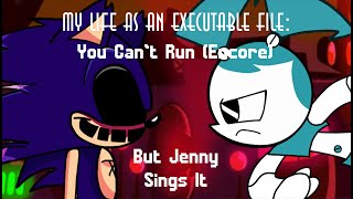 You cant run Encore but Jenny sings it  My Life As An Executable File FNF Series Spanish Dub [upl. by Weintrob]