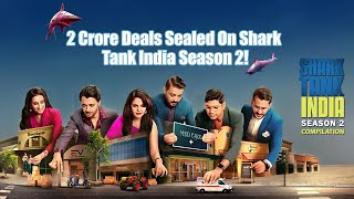 3 Biggest Deals Closed On Shark Tank India  Shark Tank India S02  Compilation [upl. by Leviralc]