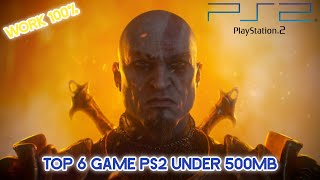 TOP 6 GAMES PS2 UNDER 500MB [upl. by Ariek]