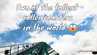 quotI rode two of the tallest and scariest roller coasters in the world in Canadas Wonderland 😵‍💫😁 [upl. by Giustina159]