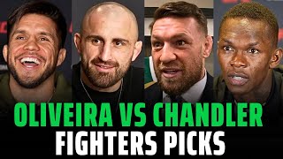 UFC 309 Charles Oliveira vs Michael Chandler 2 Fighters Picks [upl. by Winther]