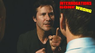 INTERROGATIONS GONE WRONG Keanu Reeves Arrested Interrogated and Really Pissed Off [upl. by Seligman]