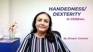 Handedness Dexterity in Early Childhood [upl. by Sredna]