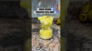 Ninja creami pineapple sorbet ninjacreami pineapplesorbet pineappledolewhip healthyrecipes [upl. by Nired151]