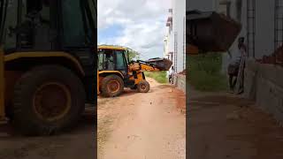 jcb bulldozer levelling land jcbramu jcbworkingvideo bulldozer [upl. by Kinch667]