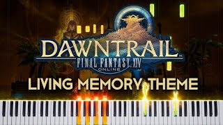 Final Fantasy XIV  Bygone Serenity Piano Cover 🎹 dawntrail [upl. by Darooge]