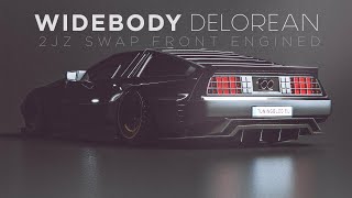 Widebody Delorean  Tuningblog Special ★ Timelapse  Adry53 [upl. by Ybbil]