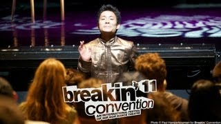 Kenichi Ebina Americas Got Talent Michael Jackson tribute at Breakin Convention 2011 [upl. by Bohon]