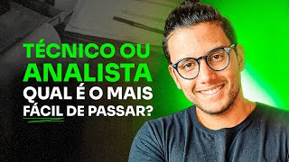 É MAIS FÁCIL PASSAR EM TÉCNICO JUDICIÁRIO OU ANALISTA JUDICIÁRIO [upl. by Ulyram]